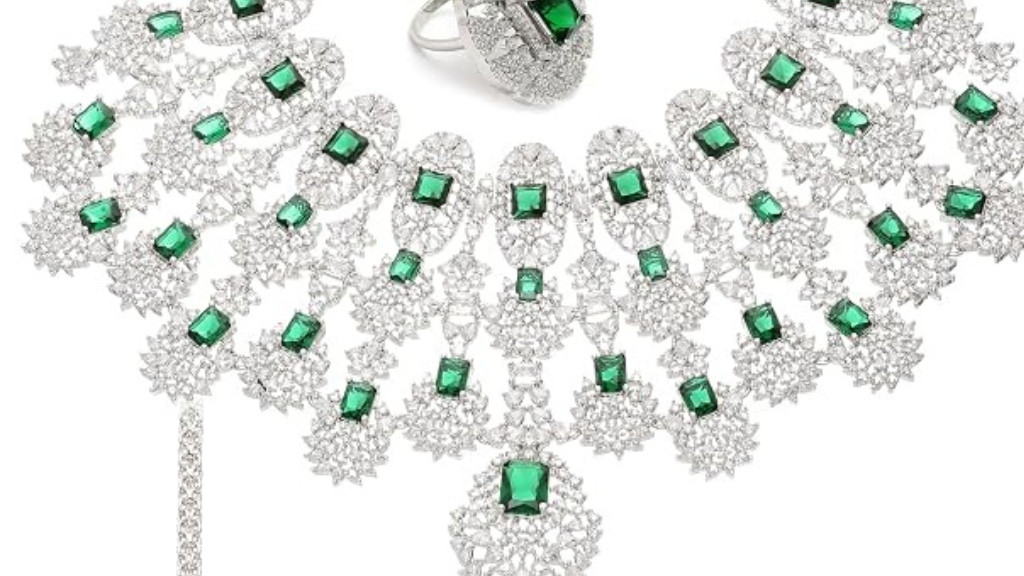 rhodium plated jewellery